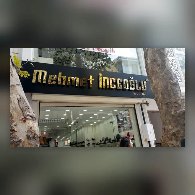Cephe tabelası — Krom Paslanmaz Tabela
