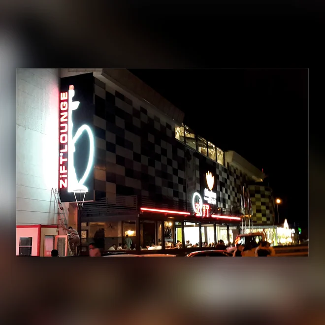 Cephe tabelası — Neon Tabela