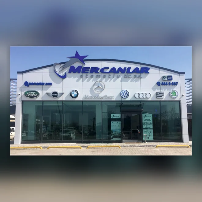 Firma Tabelası — Kutu Harf Tabela