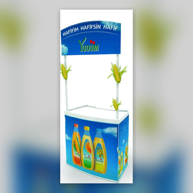 Folyo kaplı enjeksiyon stand — Plastik Standlar