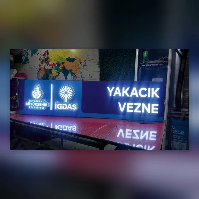 KUTU HARF Cephe tabelası — Kutu Harf Tabela