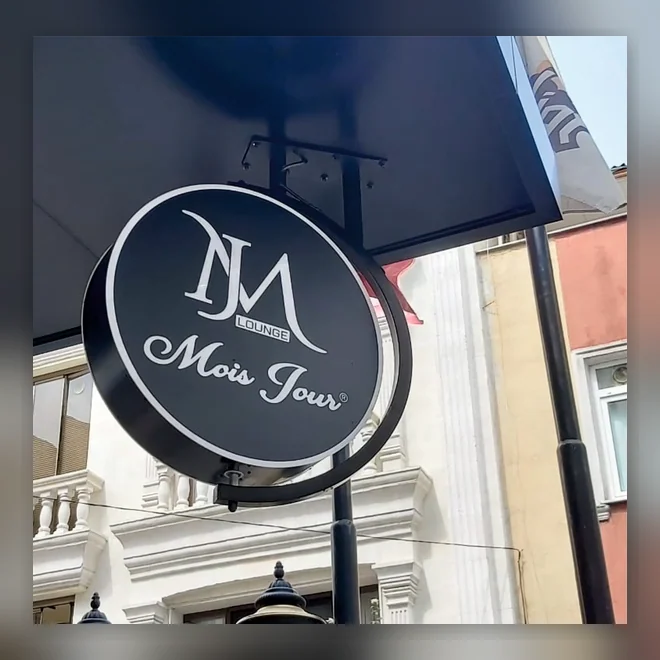 Ledli Çift Yön Döner Fener Tabela — Döner Tabela