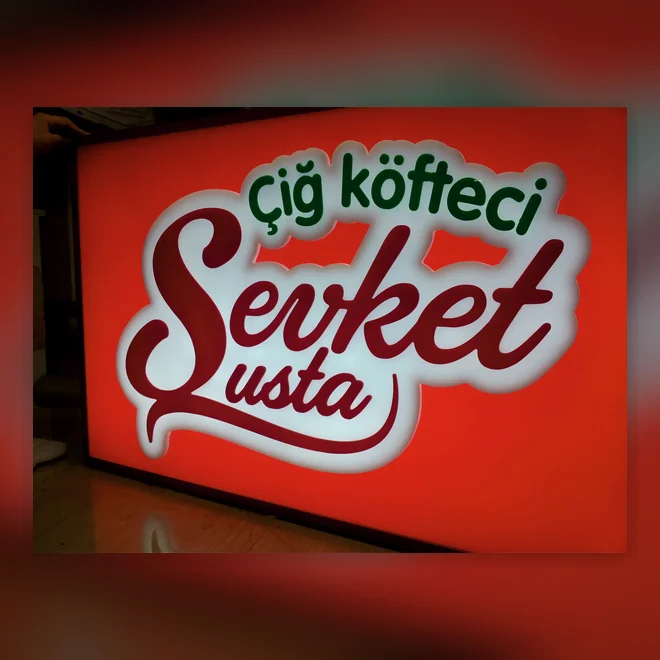Plexı Kabartma — Pleksiglas Tabela