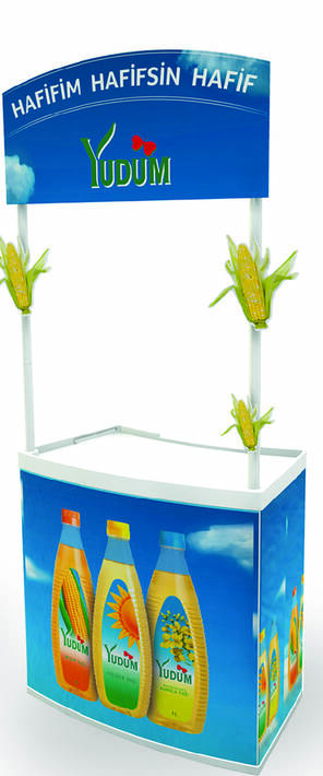 Folyo kaplı enjeksiyon stand