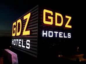 HOTEL ÇATI TABELASI