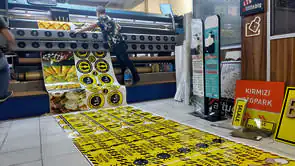 UYARI İKAZ FOLYO BASKI