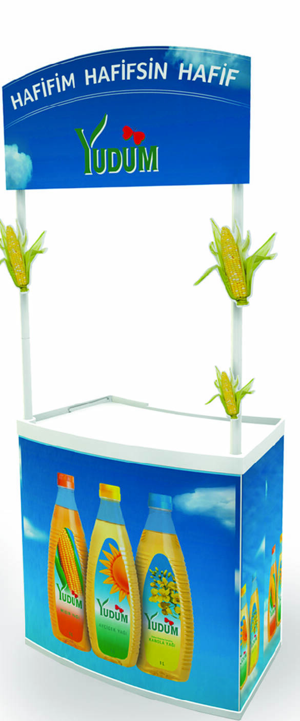 Folyo kaplı enjeksiyon stand