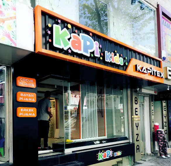 KUTU HARF Cephe tabelası