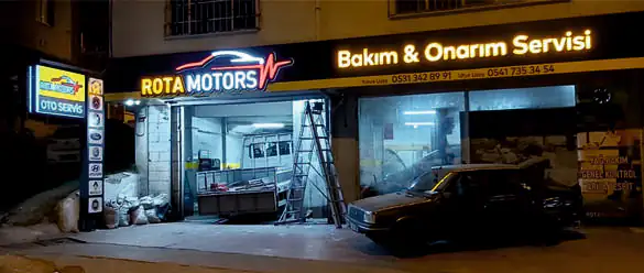 KUTU HARF Cephe tabelası